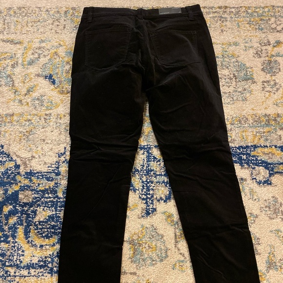 ANN TAYLOR Black Velvet Pants - Picture 4 of 4